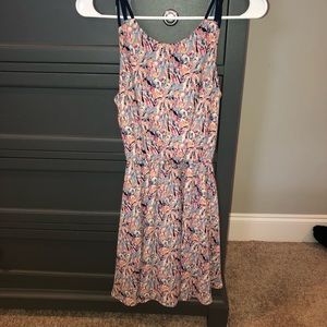 Lush open back dress